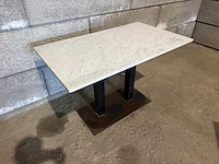 Satelliet - marmeren restauranttafel (70x70x75 cm) (2x) - afbeelding 7 van  13