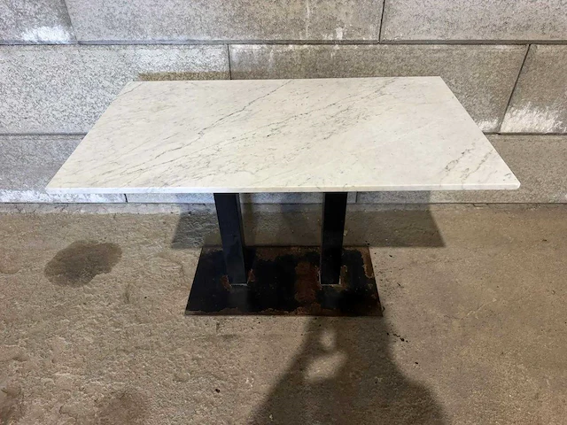 Satelliet - marmeren restauranttafel (70x70x75 cm) (2x) - afbeelding 13 van  13