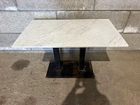 Satelliet - marmeren restauranttafel (70x70x75 cm) (2x) - afbeelding 13 van  13