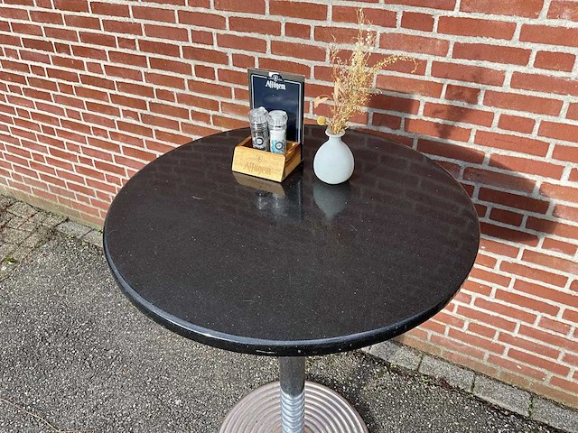 Satelliet - marmeren statafel (4x) - afbeelding 2 van  5