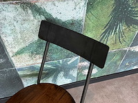 Satelliet - metalen restaurantstoel (4x) - afbeelding 4 van  5