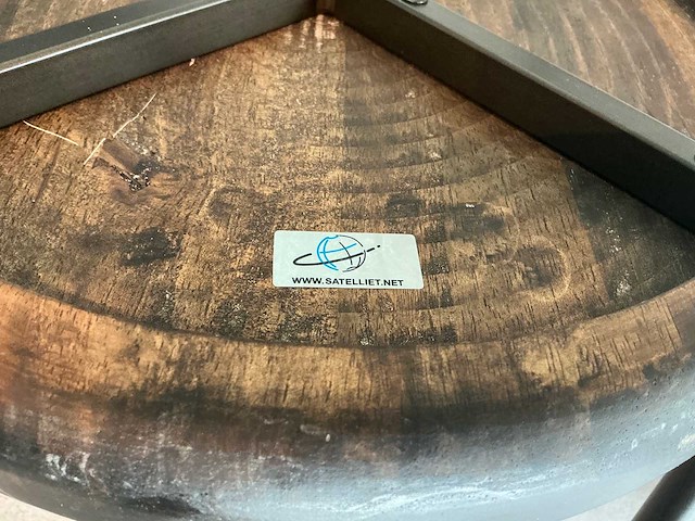 Satelliet - metalen restaurantstoel (4x) - afbeelding 5 van  5