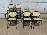 Satelliet - michelle - terrasstoel (5x) en barkruk (2x) - afbeelding 6 van  7