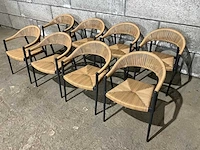 Satelliet - praag ac - stapelbare terrasstoel (8x)