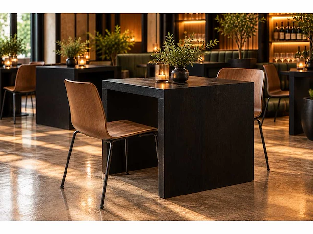 Satelliet - quick mt - houten restauranttafel - afbeelding 1 van  5
