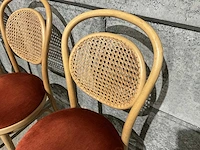 Satelliet - restaurantstoel met gestoffeerde zitting (8x) - afbeelding 3 van  7