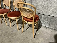 Satelliet - restaurantstoel met gestoffeerde zitting (8x) - afbeelding 4 van  7