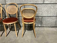 Satelliet - restaurantstoel met gestoffeerde zitting (8x) - afbeelding 5 van  7