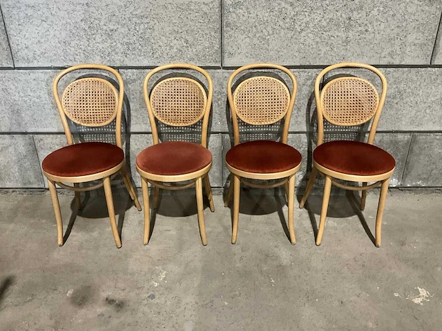 Satelliet - restaurantstoel met gestoffeerde zitting (8x) - afbeelding 7 van  7