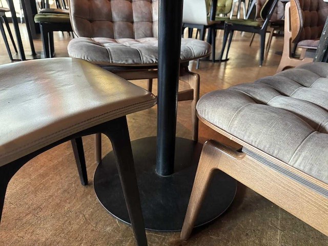 Satelliet - restauranttafel ø 100 cm (2x) - afbeelding 2 van  11