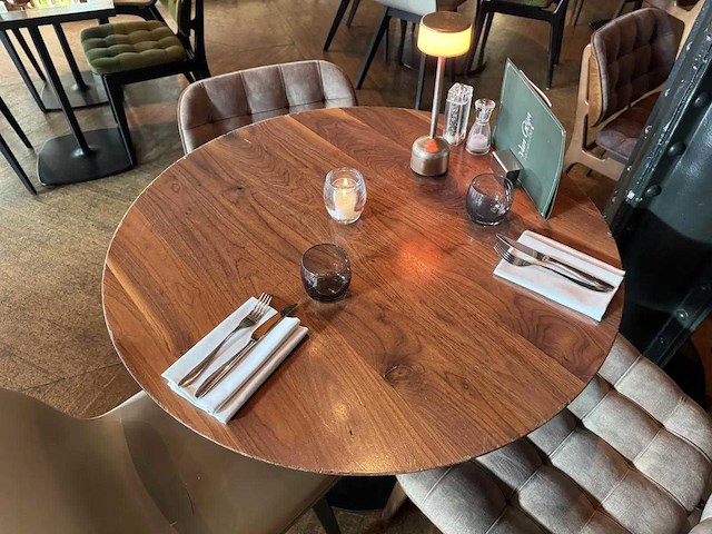 Satelliet - restauranttafel ø 100 cm (2x) - afbeelding 2 van  16