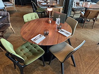 Satelliet - restauranttafel ø 100 cm (3x) - afbeelding 6 van  19