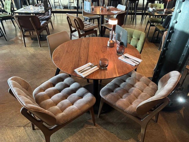 Satelliet - restauranttafel ø 100 cm (4x) - afbeelding 11 van  18