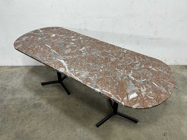 Satelliet - restauranttafel met stenen blad - afbeelding 2 van  5