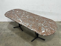 Satelliet - restauranttafel met stenen blad - afbeelding 2 van  5