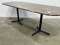 Satelliet - restauranttafel met stenen blad - afbeelding 3 van  5