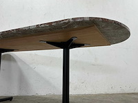 Satelliet - restauranttafel met stenen blad - afbeelding 4 van  5