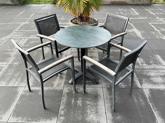 Satelliet - stapelbare terrasstoel (12x) - afbeelding 1 van  6