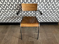 Satelliet - student ac - restaurantstoel met armleuningen (16x) - afbeelding 8 van  9