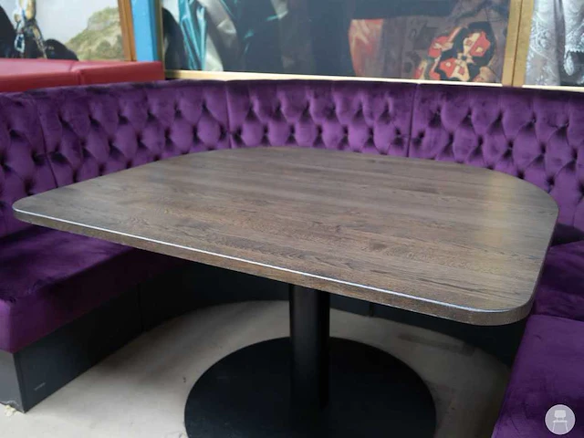 Satelliet - wandbank hoek met tafel levi - afbeelding 9 van  13