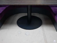 Satelliet - wandbank hoek met tafel levi - afbeelding 10 van  13