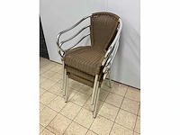 Satelliet aluminium terrasstoelen (85x) - afbeelding 5 van  8