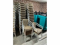 Satelliet aluminium terrasstoelen (85x) - afbeelding 7 van  8