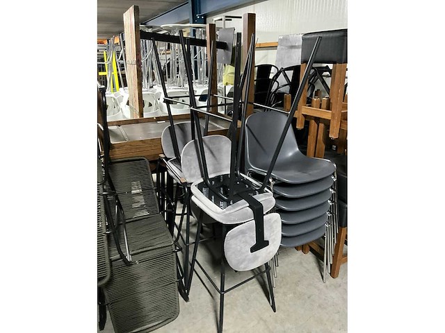 Satelliet barstoelen (4x) - afbeelding 6 van  6