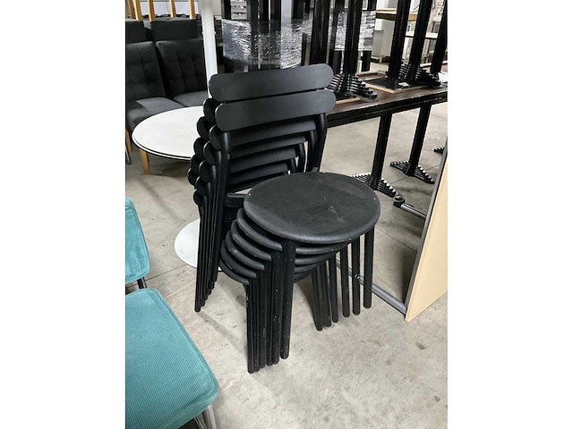 Satelliet design restaurantstoelen (6x) - afbeelding 6 van  6
