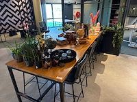 Satelliet eetkamertafel met stoelen - afbeelding 2 van  10