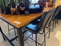 Satelliet eetkamertafel met stoelen - afbeelding 3 van  10