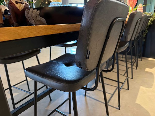 Satelliet eetkamertafel met stoelen - afbeelding 4 van  10