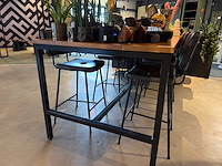 Satelliet eetkamertafel met stoelen - afbeelding 5 van  10