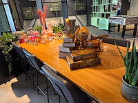 Satelliet eetkamertafel met stoelen - afbeelding 9 van  10