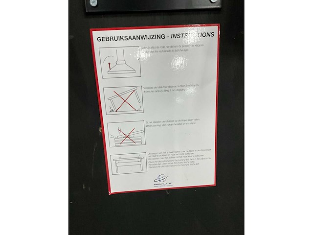 Satelliet klaptafels (12x) - afbeelding 7 van  11