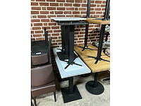 Satelliet natuurstenen terrastafels (5x) - afbeelding 10 van  10