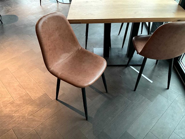 Satelliet rechthoek eettafel met stoelen - afbeelding 4 van  5