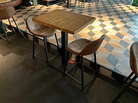 Satelliet rechthoek eettafel met stoelen - afbeelding 2 van  3