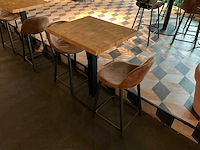 Satelliet rechthoek eettafel met stoelen - afbeelding 2 van  3