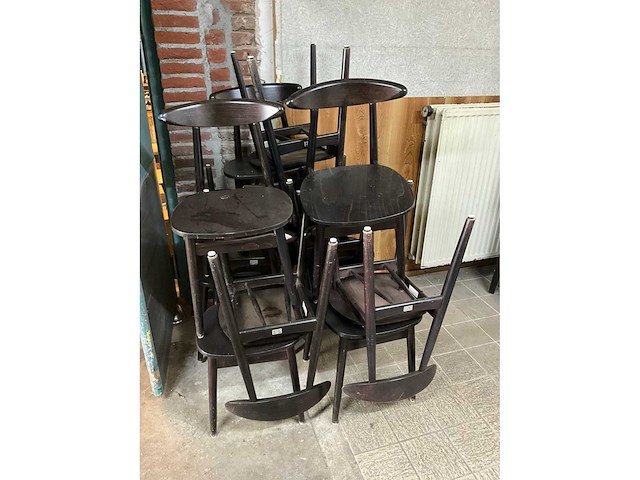 Satelliet restaurantstoelen (12x) - afbeelding 6 van  6