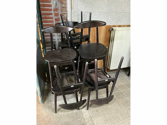 Satelliet restaurantstoelen (12x) - afbeelding 4 van  6