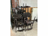 Satelliet restaurantstoelen (12x) - afbeelding 4 van  6