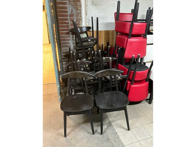 Satelliet restaurantstoelen (12x) - afbeelding 6 van  6
