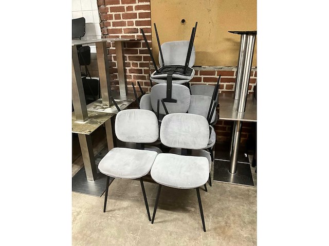 Satelliet restaurantstoelen (12x) - afbeelding 7 van  7