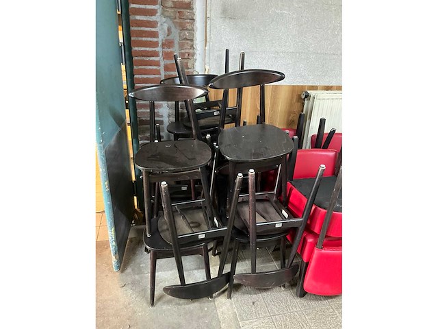 Satelliet restaurantstoelen (12x) - afbeelding 6 van  6