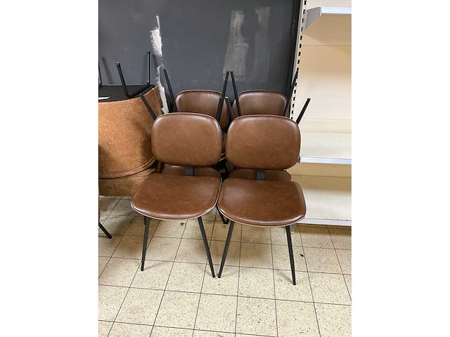 Satelliet restaurantstoelen (6x) - afbeelding 7 van  7