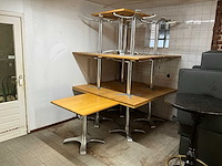Satelliet restauranttafels (14x) - afbeelding 1 van  8