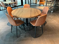 Satelliet rond eettafel met stoelen - afbeelding 2 van  4
