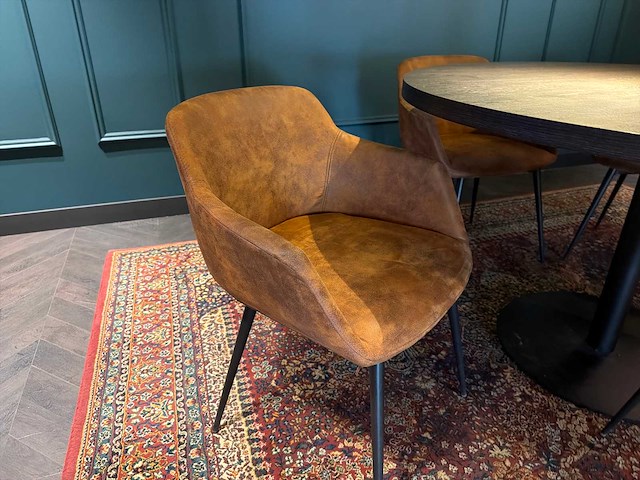 Satelliet ronde eetkamertafel met stoelen - afbeelding 4 van  4