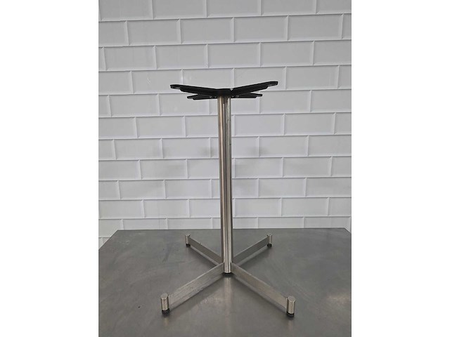 Satelliet rvs tafelpoot (8x) - afbeelding 2 van  5